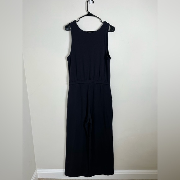Athleta Coaster Luxe Black Jumpsuit New Size M - Picture 5 of 9